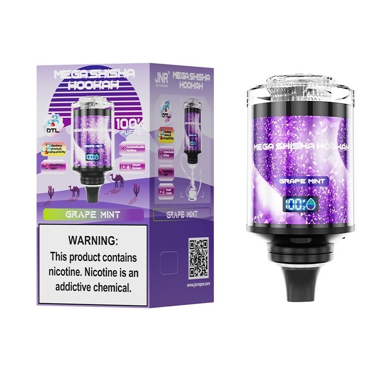 JNR Mega Shisha Hookah 100K Einweg Vape 60ml
