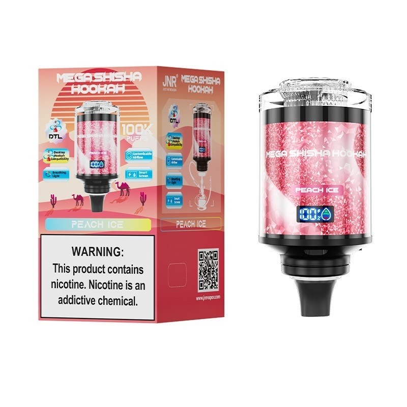 JNR Mega Shisha Hookah 100K Einweg Vape 60ml
