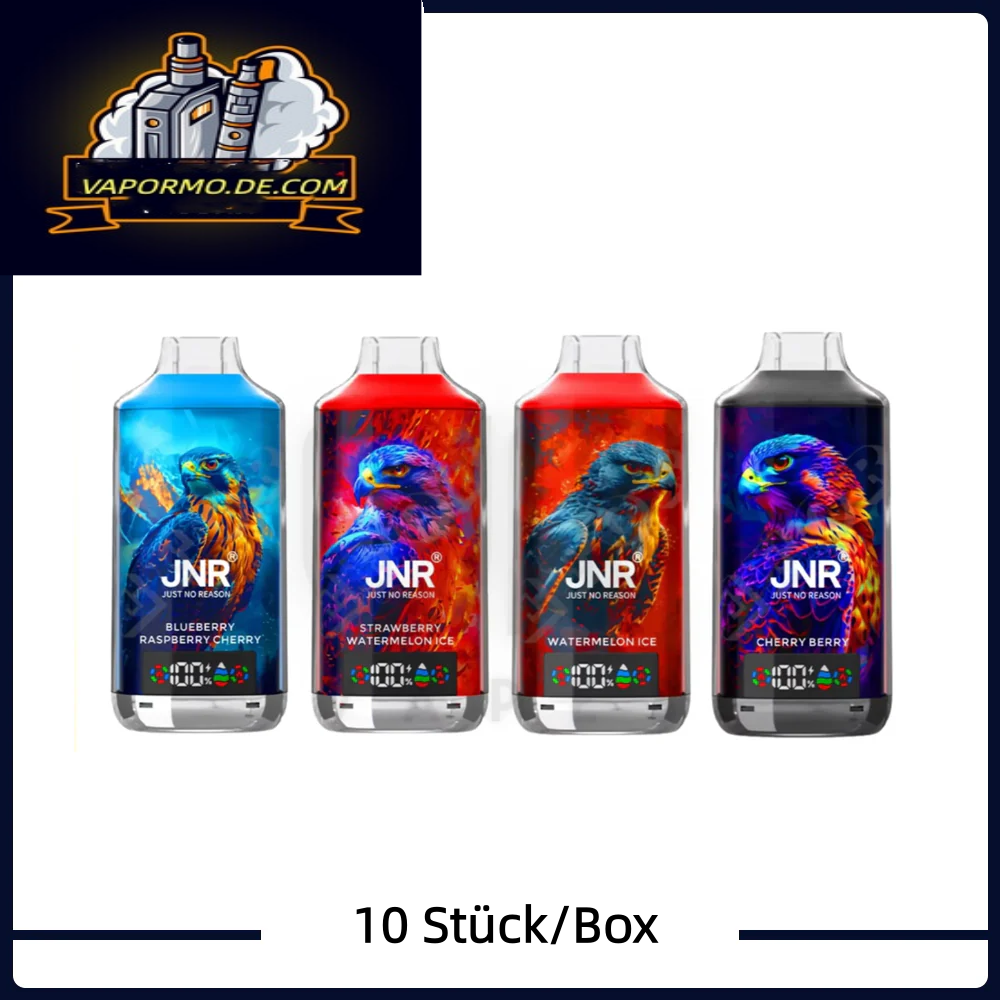 JNR Falcon X 18000 Puffs Einweg Vape (10 Stück/Box)