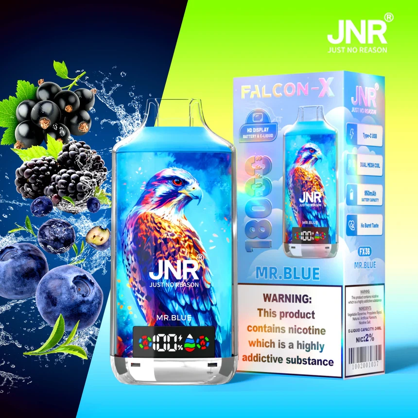 JNR Falcon X 18000 Puffs Einweg Vape 24ml