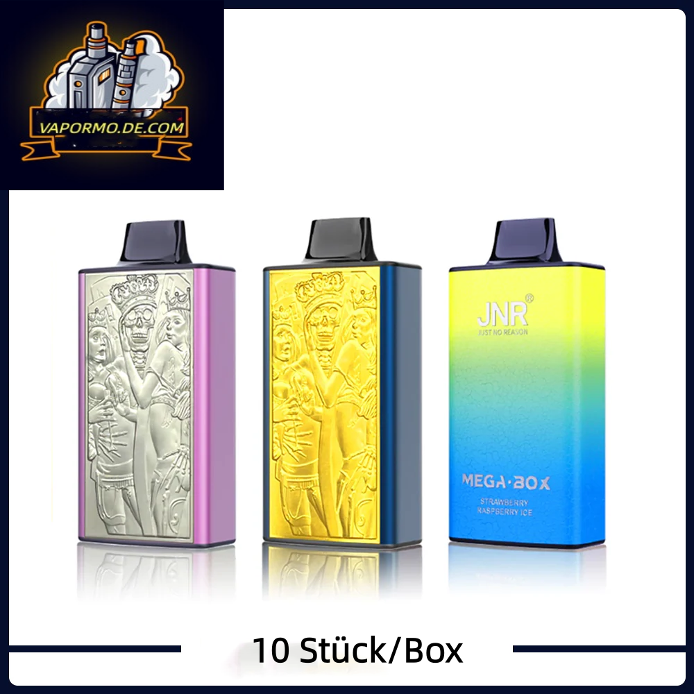 JNR Mega Box 25000 Puffs Wiederaufladbarer Einweg Vape
