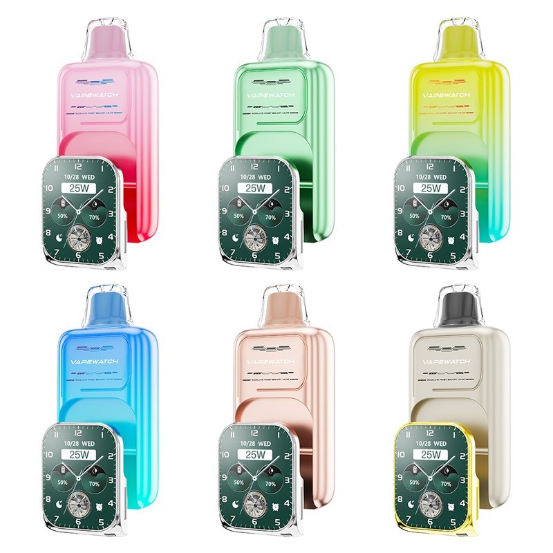 JNR VapeWatch Removable Smart Screen 30000 Puffs Einweg Kit (30K Puffs)
