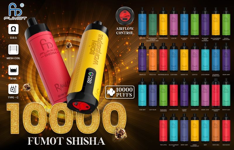 Fumot RandM Shisha 10000 Puffs Einweg Kit
