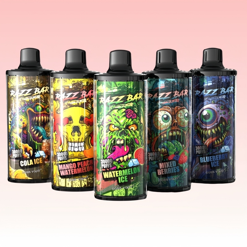 RAZZ BAR 30000 Puffs Wiederaufladbares Einweg Kit (30K Puffs)