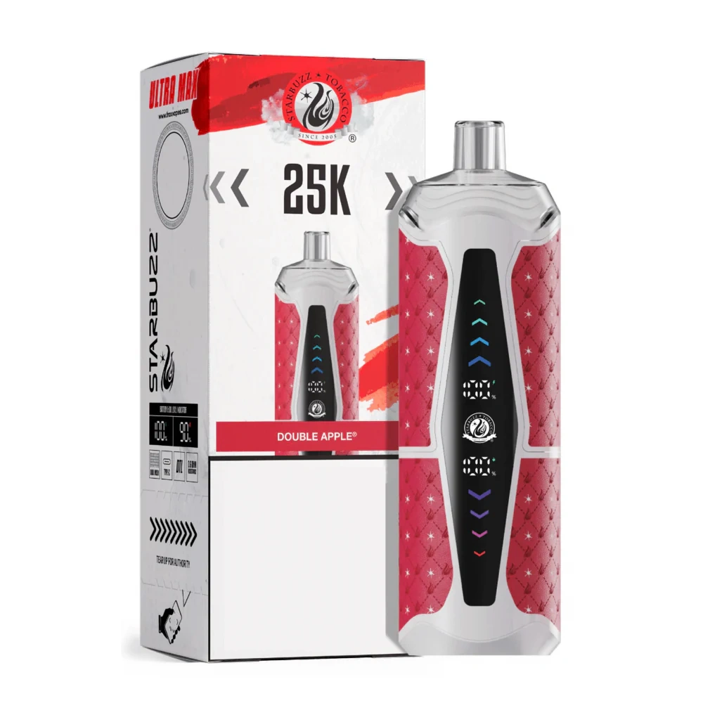 Starbuzz Ultra Max 25K Puffs Wiederaufladbares Einweg Kit 22ml (25000 Puffs)