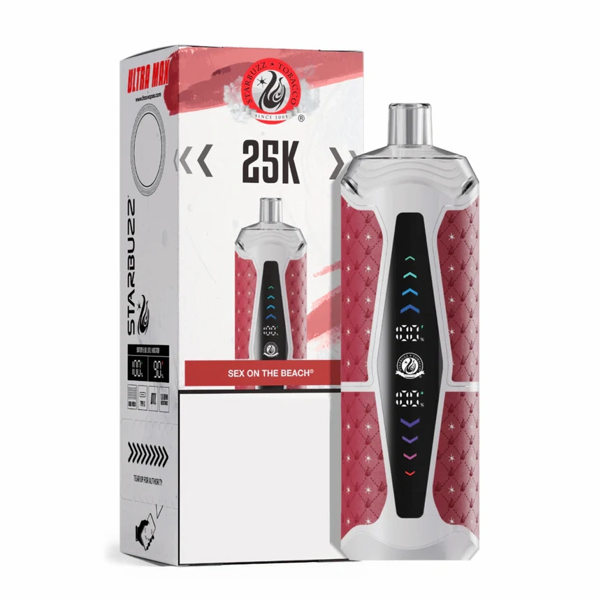 Starbuzz Ultra Max 25K Puffs Wiederaufladbares Einweg Kit 22ml (25000 Puffs)