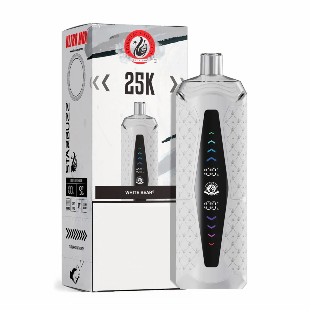 Starbuzz Ultra Max 25K Puffs Wiederaufladbares Einweg Kit 22ml (25000 Puffs)