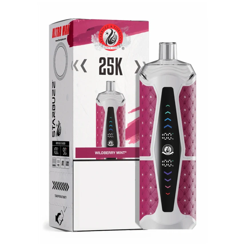 Starbuzz Ultra Max 25K Puffs Wiederaufladbares Einweg Kit 22ml (25000 Puffs)