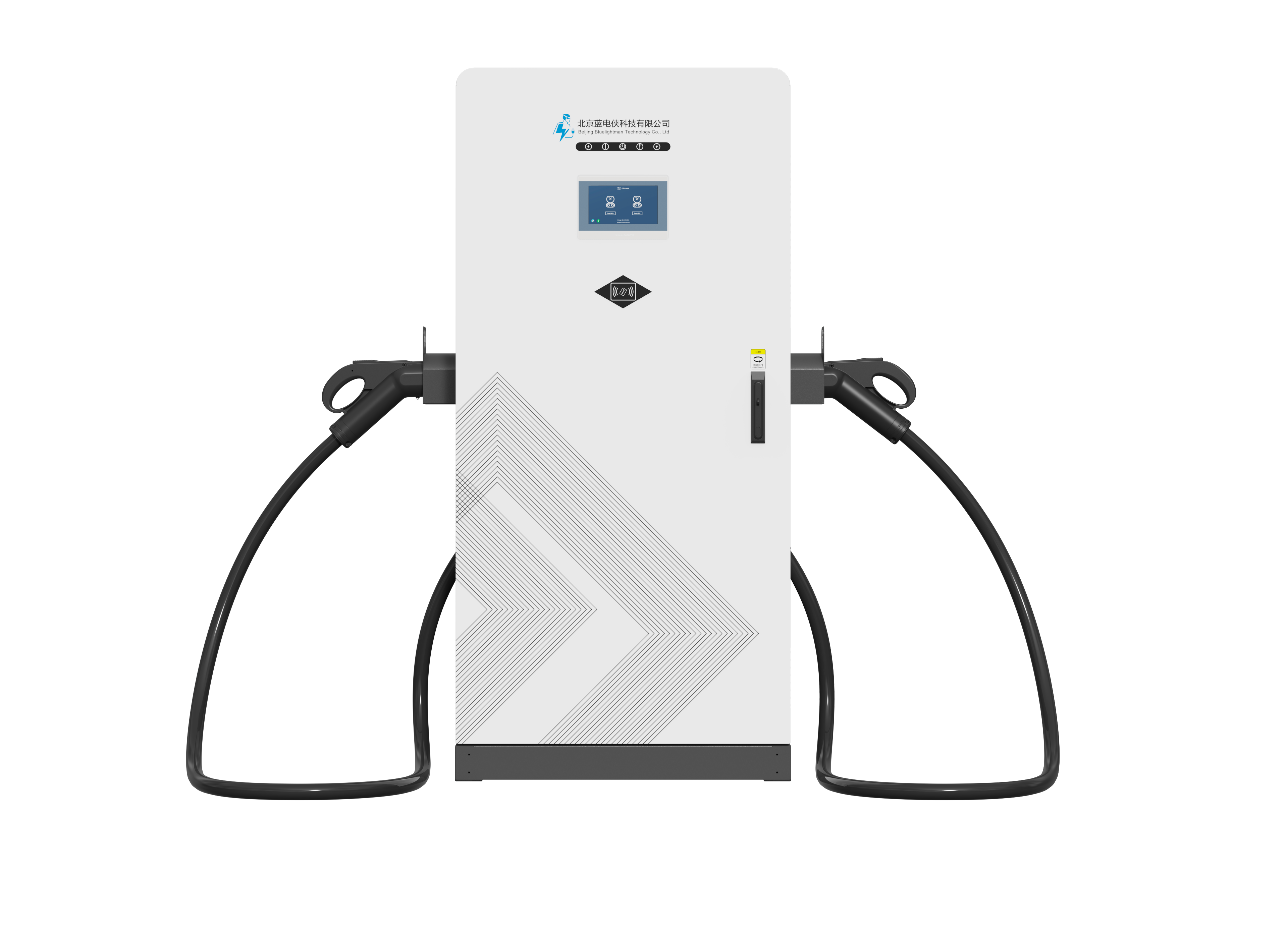 40kW ~ 180kW Series DC EV Charger Fast Commercial Charging Station with Dual Gun for Fleets, Business Vehicle, Bus, Truck