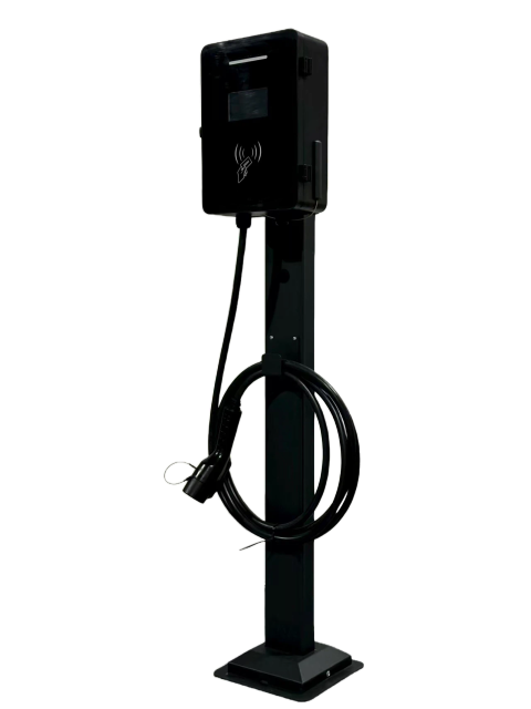 Guide ultime et avantages des bornes de recharge CA sur poteau pour usage domestique (11 kW et 21 kW) avec pistolet unique. Compatible avec les collectivités, les parkings, les complexes résidentiels et les appartements.