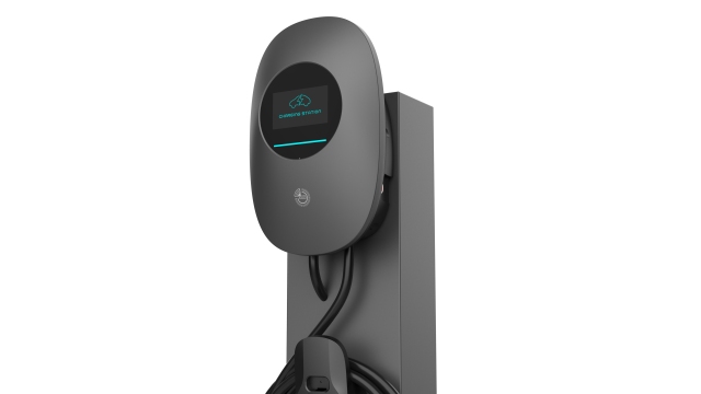 Chargeur mural CA de 7 kW pour usage domestique, compatible avec les collectivités, les parkings, les complexes résidentiels et les appartements.