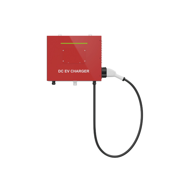 20kW 30kW 40kW DC EV Charger Fast Commercial Charging Station with Single Gun for Fleets, Private Energy Vehicle