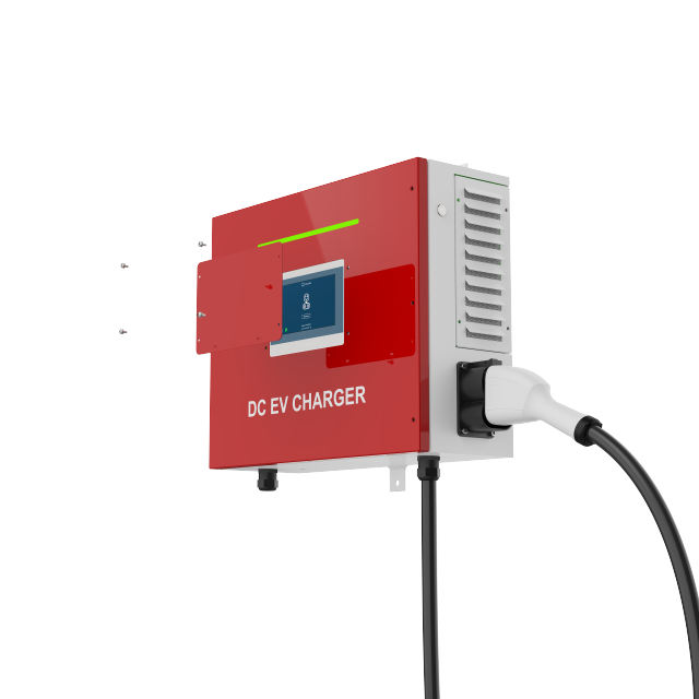 20kW 30kW 40kW DC EV Charger Fast Commercial Charging Station with Single Gun for Fleets, Private Energy Vehicle