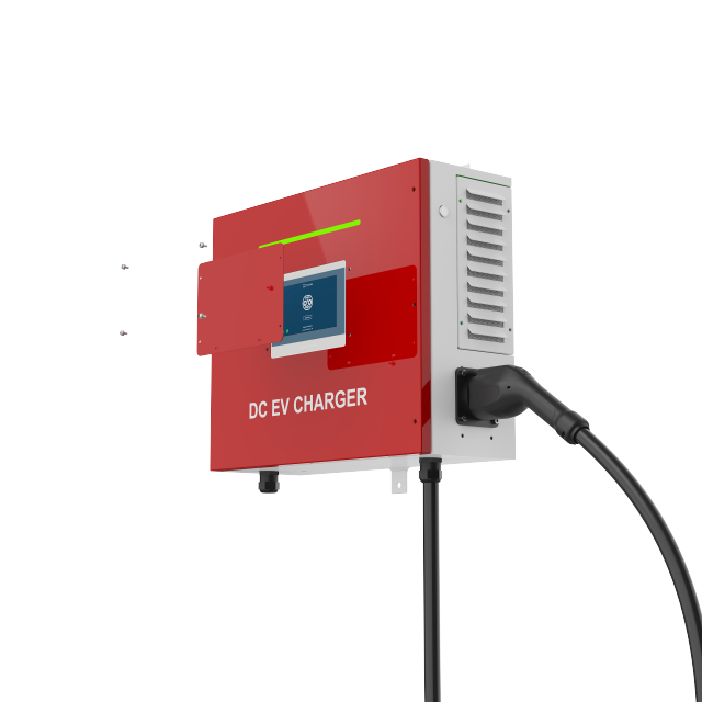 20kW 30kW 40kW DC EV Charger Fast Commercial Charging Station with Single Gun for Fleets, Private Energy Vehicle