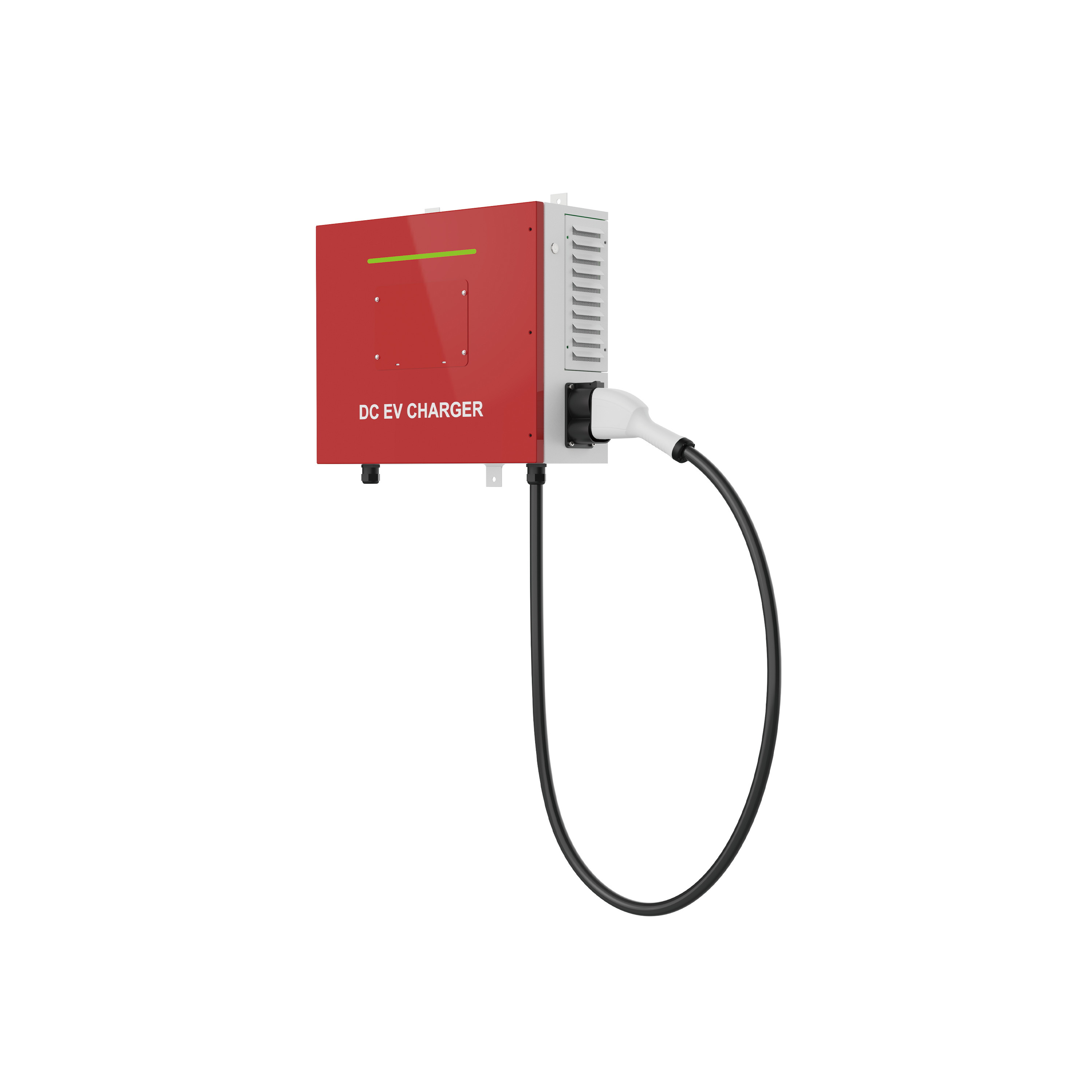 20kW 30kW 40kW DC EV Charger Fast Commercial Charging Station with Single Gun for Fleets, Private Energy Vehicle