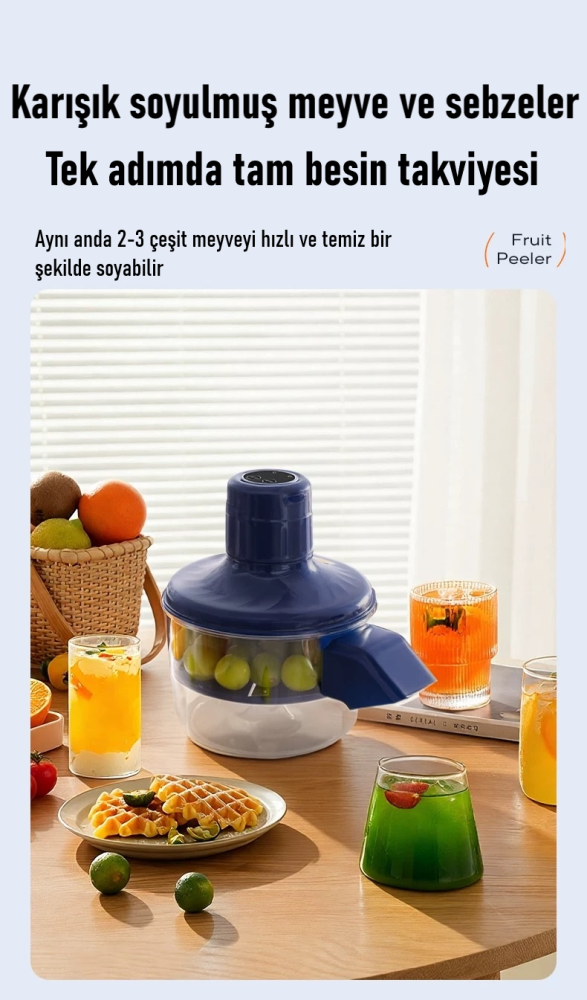 Tam otomatik soyma makinesi