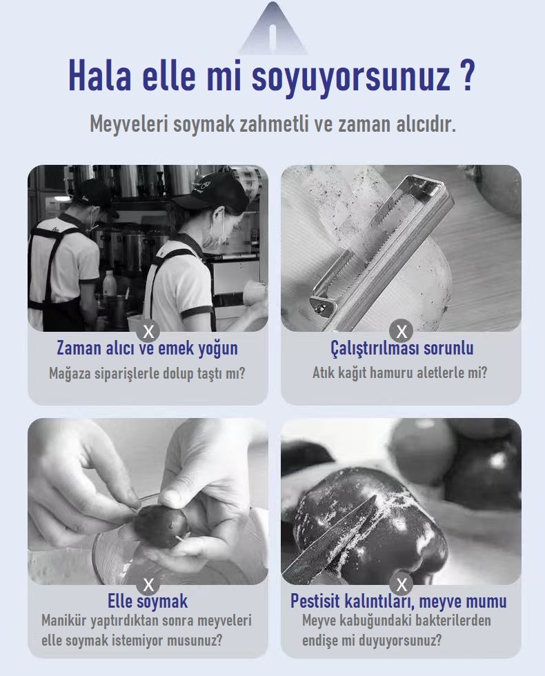 Tam otomatik soyma makinesi