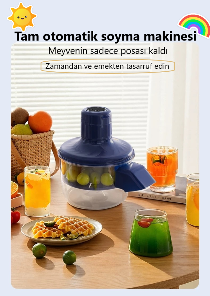 Tam otomatik soyma makinesi