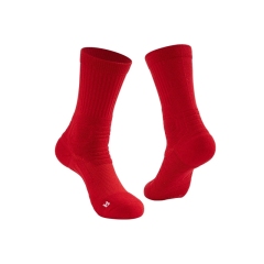 Brushed athletic socks