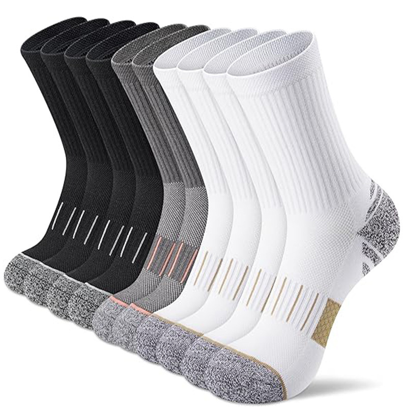 Brushed athletic socks