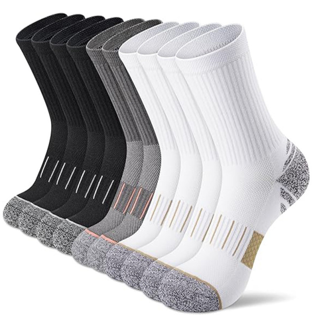 Brushed athletic socks