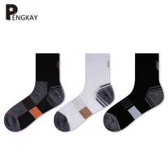 Brushed athletic socks