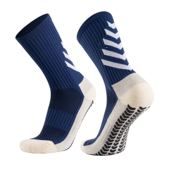 Non-slip dotted athletic socks