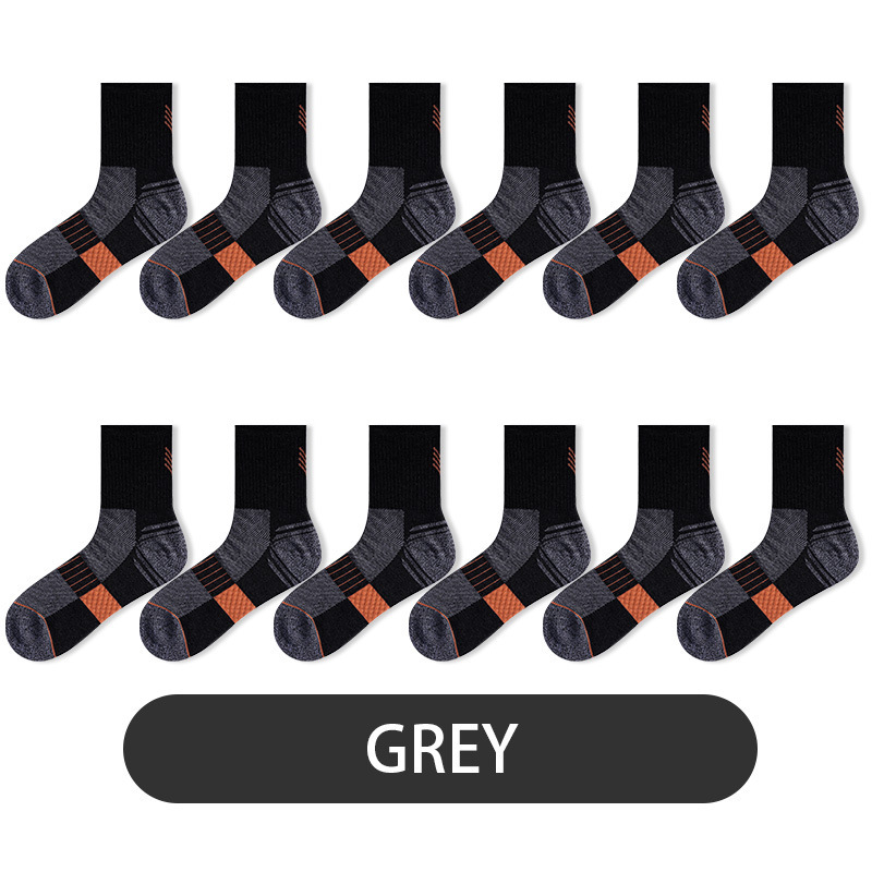 Brushed athletic socks