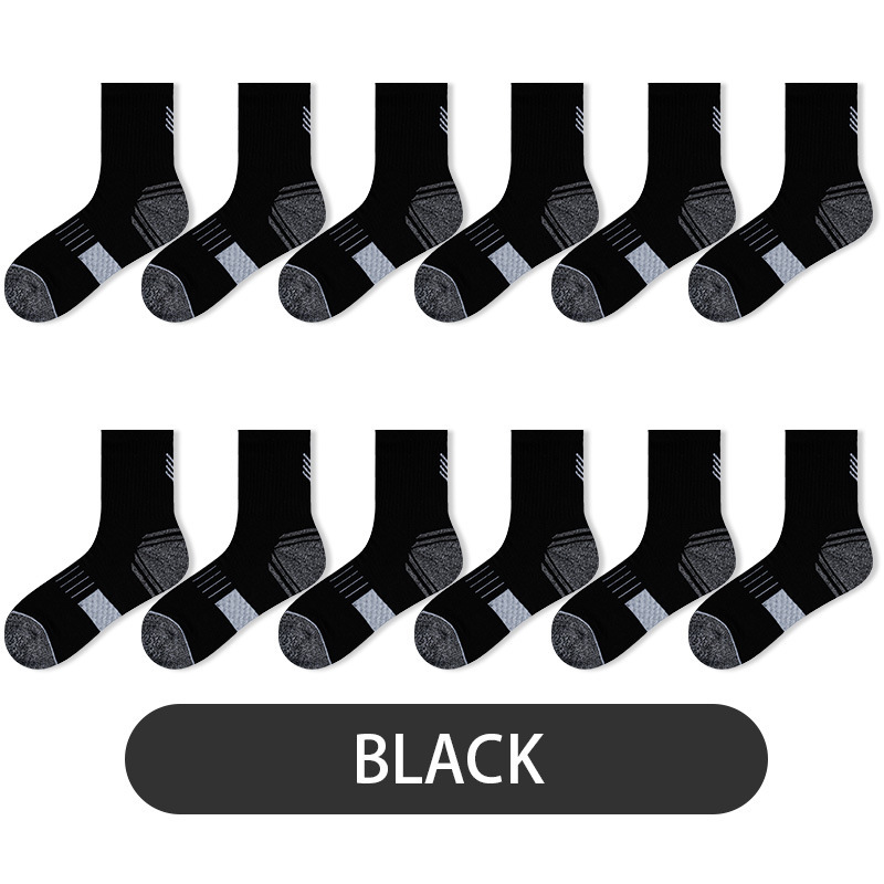 Brushed athletic socks
