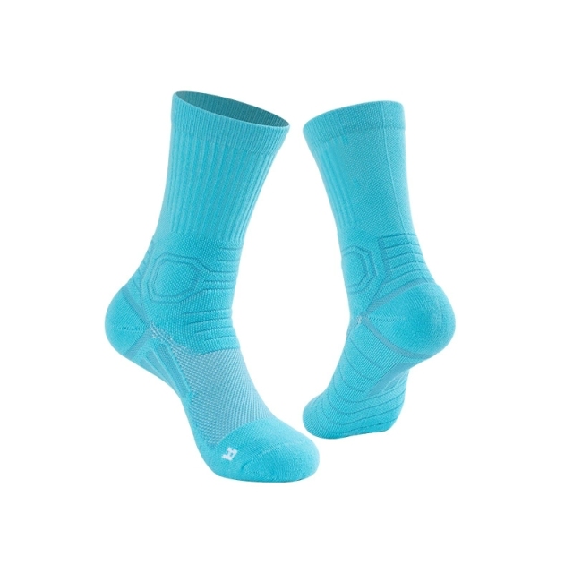 Brushed athletic socks