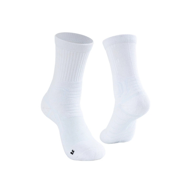 Brushed athletic socks