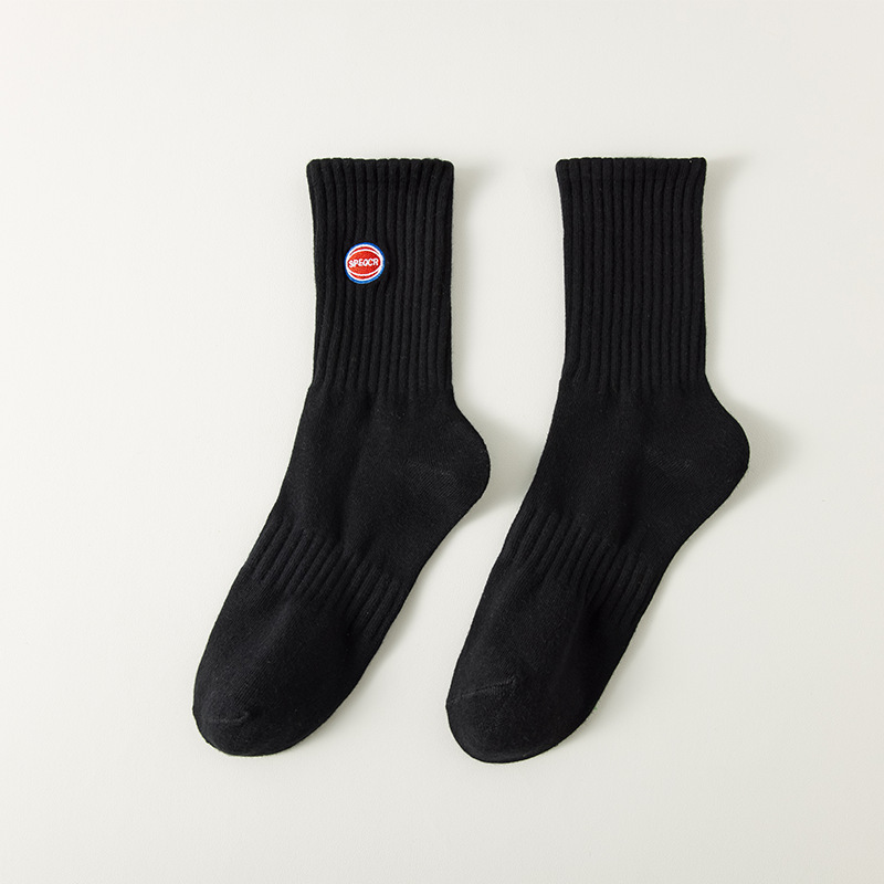 embroidered socks