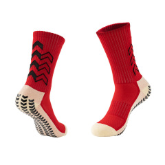 2025 New Arrival Wholesale Indoor Terry Skate Yoga Socks Mid Calf Cotton Grip Anti Slip Pilates Socks for Unisex