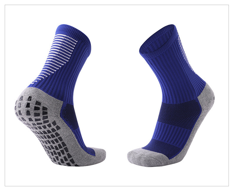 2025 Custom Wholesale Anti-slip Indoor Anti Slip Terry Fitness Socks Women's Cotton Private Logo Grip Pilates Crew Yoga Socks