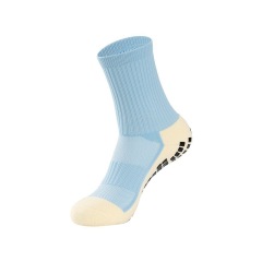 New Arrival Wholesale Indoor Terry Skate Yoga Socks Mid Calf Cotton Grip Anti Slip Pilates Socks for Unisex