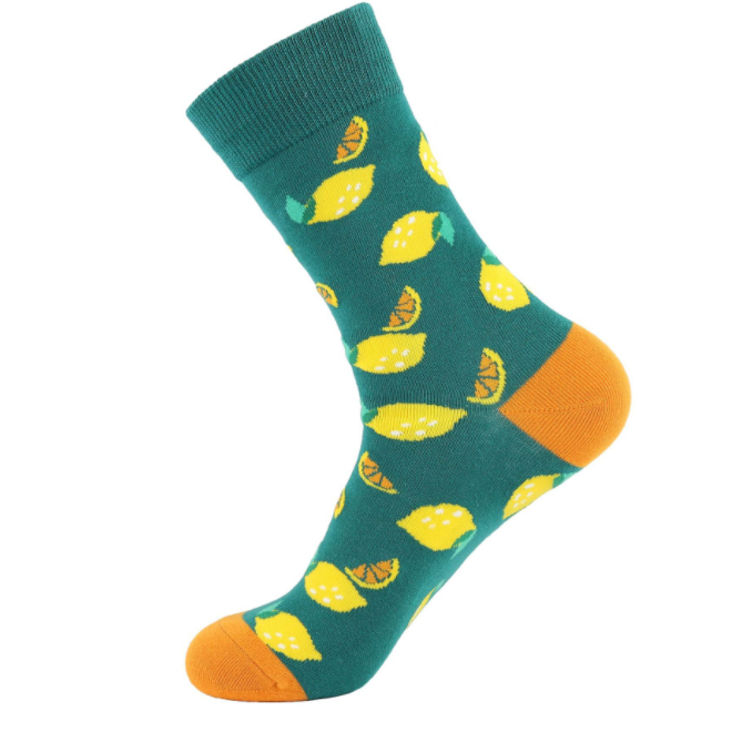 HJ 2025 High quality  Best-Selling Professional Design Happy Custom Colorful Jacquard Sox Design Socks Funny Socks Happy Man Socks