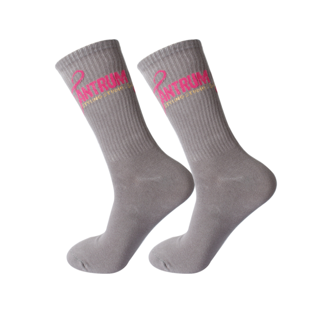 lesale Top Quality Crew Socks Embroidered Jacquard White Black Red Design Logo Cotton Casual Thin Sports Socks