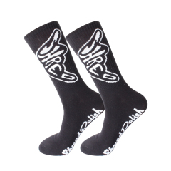 2025 Solid Color Breathable Wholesale High Quality Compression Logo Print Ankle Female Quick Dry Sports Socks for Women