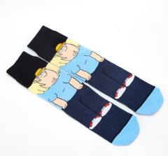 High quality  Best-Selling Professional Design Happy Custom Colorful Jacquard Sox Design Socks Funny Socks Happy Man Socks