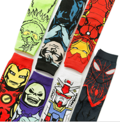 HJ 2025 Best-Selling Professional Design Happy Custom Colorful Jacquard Sox Design Socks Funny Socks Happy Man Socks