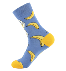 HJ 2025 High quality  Best-Selling Professional Design Happy Custom Colorful Jacquard Sox Design Socks Funny Socks Happy Man Socks