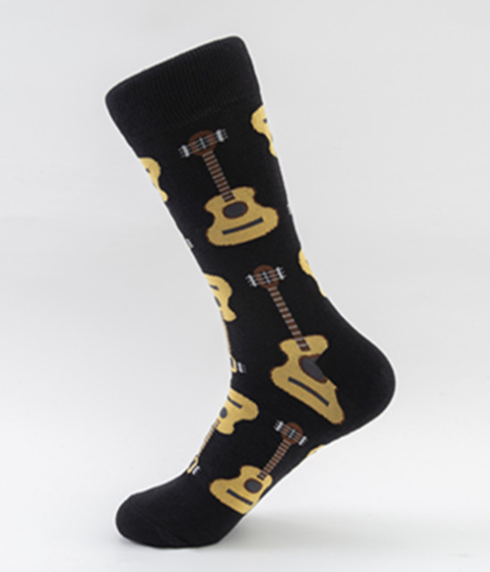 HJ  High quality   Professional Design Happy Custom Colorful Jacquard Sox Design Socks Funny Socks Happy Man Socks