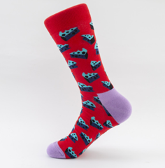 HJ  High quality   Professional Design Happy Custom Colorful Jacquard Sox Design Socks Funny Socks Happy Man Socks