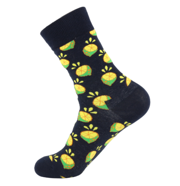HJ 2025 High quality  Best-Selling Professional Design Happy Custom Colorful Jacquard Sox Design Socks Funny Socks Happy Man Socks