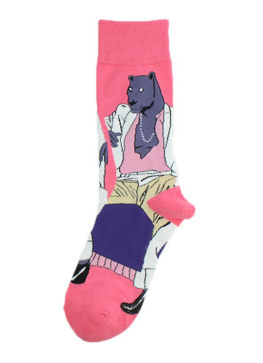 Custom High quality Design Happy  Colorful Jacquard Sox Design Socks Funny Socks Happy Man Socks