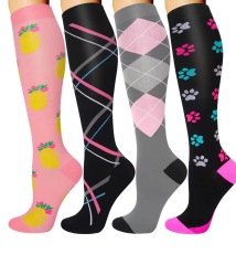 Socks Over Knee High Sock Baseball Hockey Non-Slip Football Socks for Men Long socks