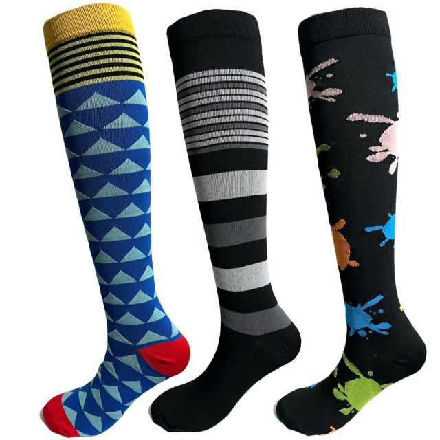 Socks Over Knee High Sock Baseball Hockey Non-Slip Football Socks for Men Long socks