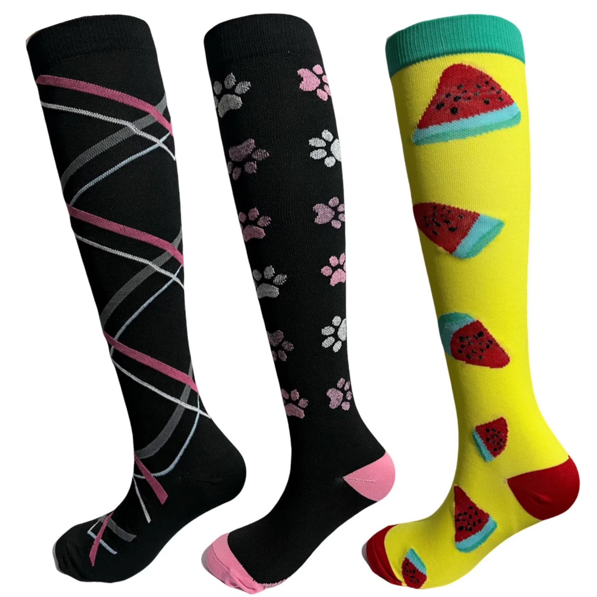 Socks Over Knee High Sock Baseball Hockey Non-Slip Football Socks for Men Long socks