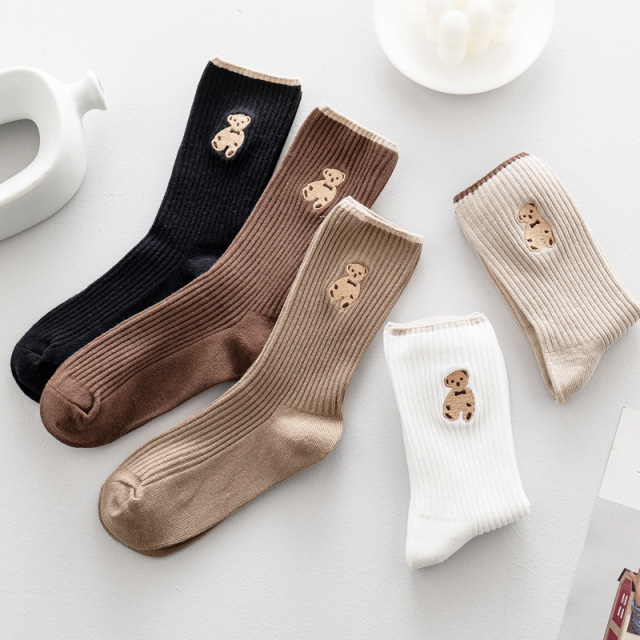 Wicking Sweat Breathable Socks Charming Love Strawberry Women Summer Winter Crew Socks