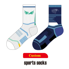 2025 Solid Color Breathable Wholesale High Quality Compression Logo Print Ankle Female Quick Dry Sports Socks for Women